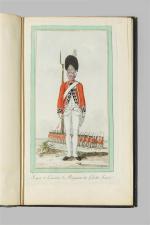 Maison militaire de Louis XVI (1785 - 1786). "Cent gardes...