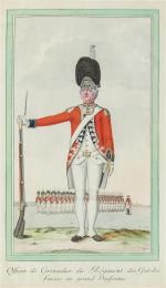 Maison militaire de Louis XVI (1785 - 1786). "Cent gardes...