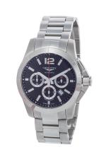 *LONGINES -  Conquest Chronograph 44 mm - BRACELET MONTRE...