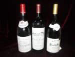 COFFRET comprenant 3 MAGNUMS: BLANC - 1 M. POUILLY FUISSE...