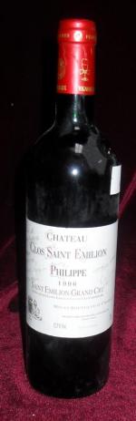 ROUGE - 1 B. SAINT EMILION - Château Clos Saint...