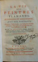 DESCAMPS (J.B.). "La vie des peintres flamands, allemands et hollandois,...