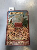 Jules VERNE, "Les enfants du Capitaine Grant, ed HETZEL, reliure...