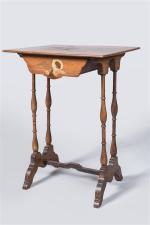 Emile Gallé (1846-1904)
Table à ouvrage ouvrant à un tiroir en...