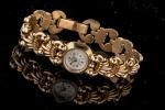 ORGUS SUISSE - BRACELET MONTRE de dame en or jaune...