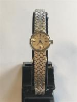 OMEGA - BRACELET MONTRE de dame en or gris 750/°°,...