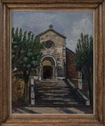 Jean COUTY (1907-1991), " Chapelle de St Rambert ", 1941....