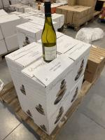 8 cartons de 6B blancChardonnay, Les Charmeuses, Auguste Antonin, 7...