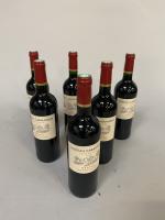 6B rouge Bordeaux Graves Château Cabannieux Cuvée Epicure 2016. Niveaux...