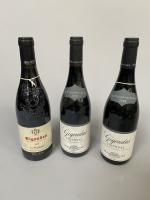 3B rouge Gigondas : 2B Chapoutier 2008 et 2010 -...