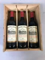 * 3B rouge Bordeaux Château de l'Estang Robert Filliol 1987....