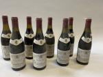 9B Rouge, Volnay, 1990, Colin Bourisset. Etiquettes tachées, décollées, capsule...