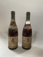 2B Rouge, Chassagne-Montrachet, Appellation contrôlée, Joseph Pichat, 1976. Etiquettes et...