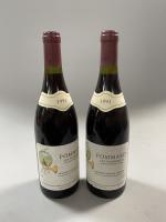 2B rouge Bourgogne Pommard Les vaumuriens, 1991, Domaine Chantal Lescure....