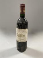 1B rouge, Margaux, Château Margaux, 1er GCC, 1992. Bon niveau,...