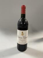 1B rouge, Margaux, Château Giscours, GCC, 1989. Etiquette tachée, niveau...