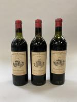 3B Rouge, Haut Médoc, Château Lanessan, 1949. Niveaux haute et...