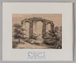 Jean Baptiste HUGON
(Lyon 1797  1860)
Ruines d'un aqueduc romain
Plume et...