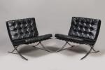 Ludwig Mies van der Rohe (1886-1969) d'après
Paire de fauteuils modèle...