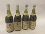 4 B ROUGE GEVREY CHAMBERTIN 1970 Les vieux chais Maconnais,...