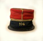 France
Kepi d'officier d'infanterie Belle époque
Fabrication du commerce, en drap rouge...