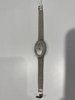 CHAMBAT - BRACELET MONTRE de dame en or gris 750/°°,...