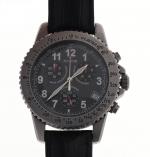 AVIATOR - MONTRE chronographe en acier, boîtier rond 42mm, cadran...