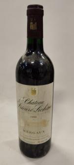 1 B R Margaux château Prieuré Lichine 1995 GCC
Niveau correct
Étiquette...