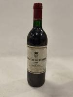 1 B R Margaux Château du Tertre 1989
Niveau correct
Etiquette tachée.