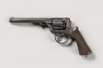 USA
Revolver Adams modele 1851 calibre 44
Plaquettes bois, manque l'anneau de...