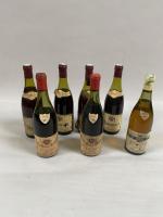 7B Bourgogne: 4B rouge Pommard Prunier 1974 - 2B rouge...