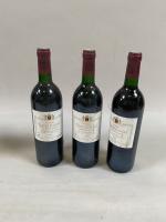 3B rouge Bordeaux St Emilion Château Tertre Daugay GCC 1993....