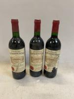 3B rouge Bordeaux St EMilion Château de Petit-Faurie-de-Soutard GCC 1989....