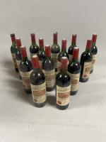 14B rouge Bordeaux St Emilion Château Petit-Faurie-De-Soutard GCC 1982. Niveaux...