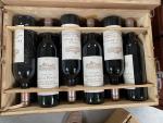 12B rouge Bordeaux Saint-Emilion Château Grand Pontet GCC 1988. Niveaux...