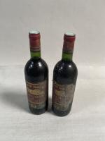 2B rouge Bordeaux Lussac St Emilion Château de Tabuteau, 1982....