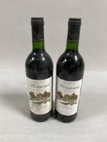 2B rouge Bordeaux Haut-Médoc Château Bernones cru bourgeois 1989. Niveaux...