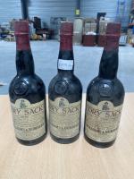 3 Bouteilles DrySack Sherry Jerez Williams et Humbert. (Niveau bas,...