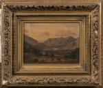 Claude Antoine PONTHUS-CINIER (1812-1885).
Les montagnes des Corps, vue prise de...