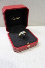 CARTIER - BAGUE "Tank" en or jaune 750/°° et ...