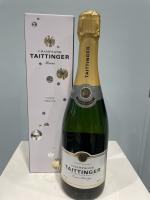 1 BOUTEILLE de CHAMPAGNE TAITTINGER BRUT cuvée prestige. Boite.