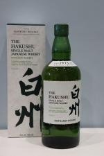 1 BOUTEILLE de WHISKY the hakushu. Boite.