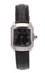 MAUBOUSSIN - MONTRE de dame en acier 21mm, cadran noir,...