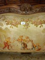 Un SALON en noyer de style Louis XV comprenant un...