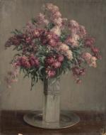 Henri-Charles ANGENIOL (1870-1959).
Phlox de Drummond.
Huile sur panneau.
Signé en bas à...