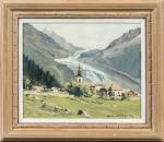 Charles-Henri CONTENCIN (1898-1955).
Argentière, Haute-Savoie.
Huile sur panneau.
Signé en bas à droite.
Situé...