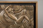 Maurice Pico (1900-1977) d'après
« Danseuse nue »
Bas-relief en stuc à...