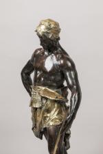 Eugène Marioton (1854-1933)
« Mercure formant le caducée »
Groupe en bronze...