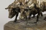 Henri Bouchard (1875-1960)
« Retour des champs »
Groupe en bronze à...