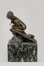 Vincenzo Gemito (1852-1929)
« Le petit pêcheur »
Sujet en bronze à...